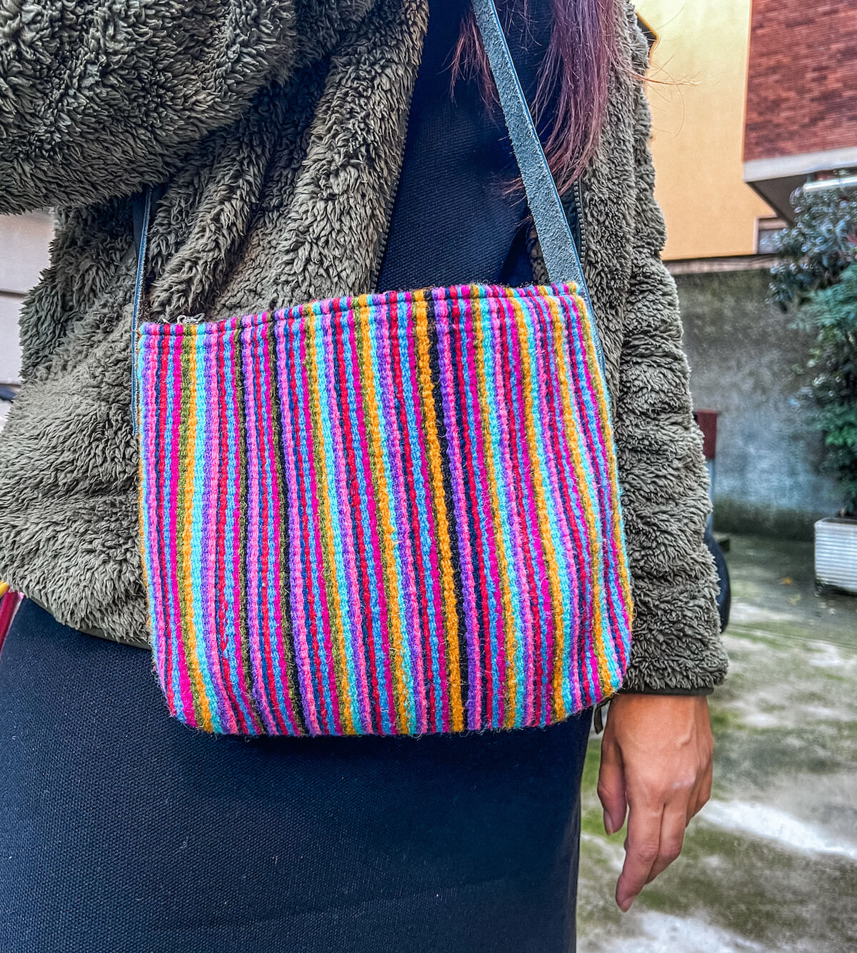 Borsa Lana Multicolor Oaxaca