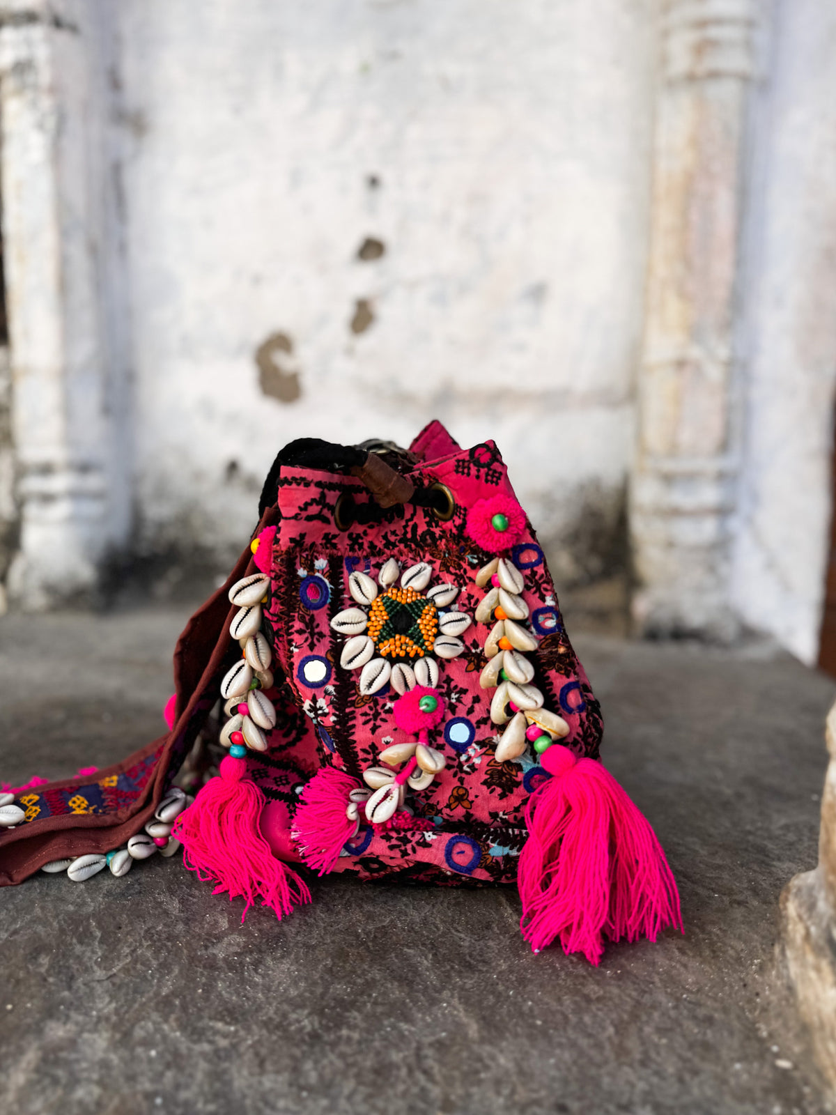BORSA GRANDE BANJARA GULABI