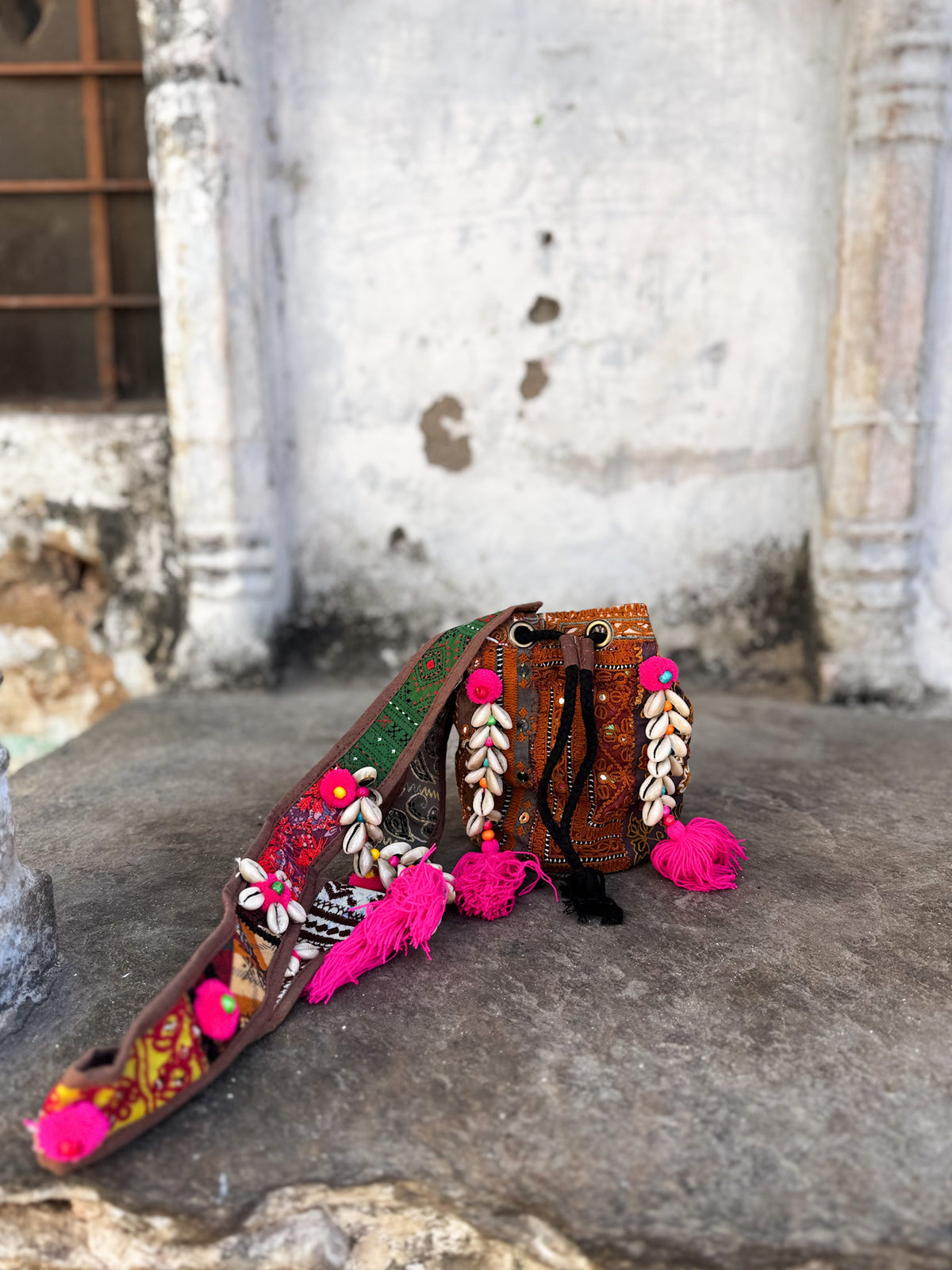 BORSA PICCOLA BANJARA ORANGE