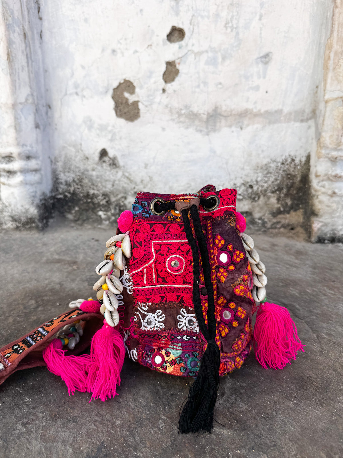 BORSA PICCOLA BANJARA GULABI