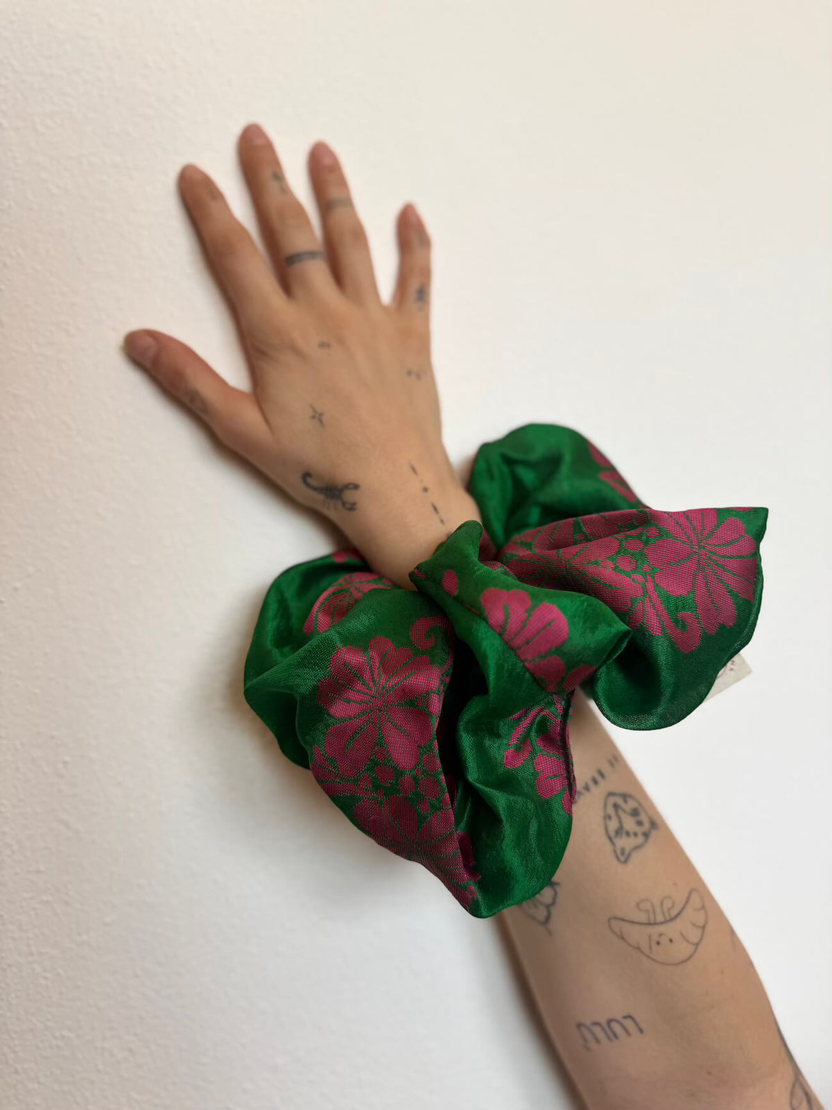 SCRUNCHIE SETA - BOSCO