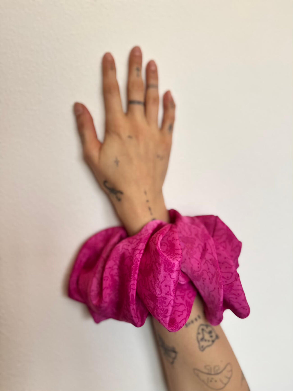 SCRUNCHIE SETA - PASSION FRUIT