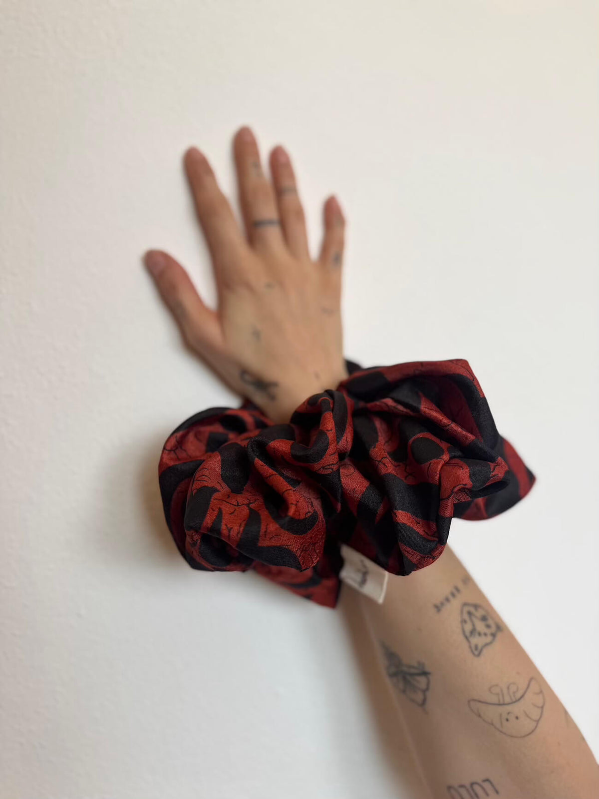 SCRUNCHIE SETA - VULCANO