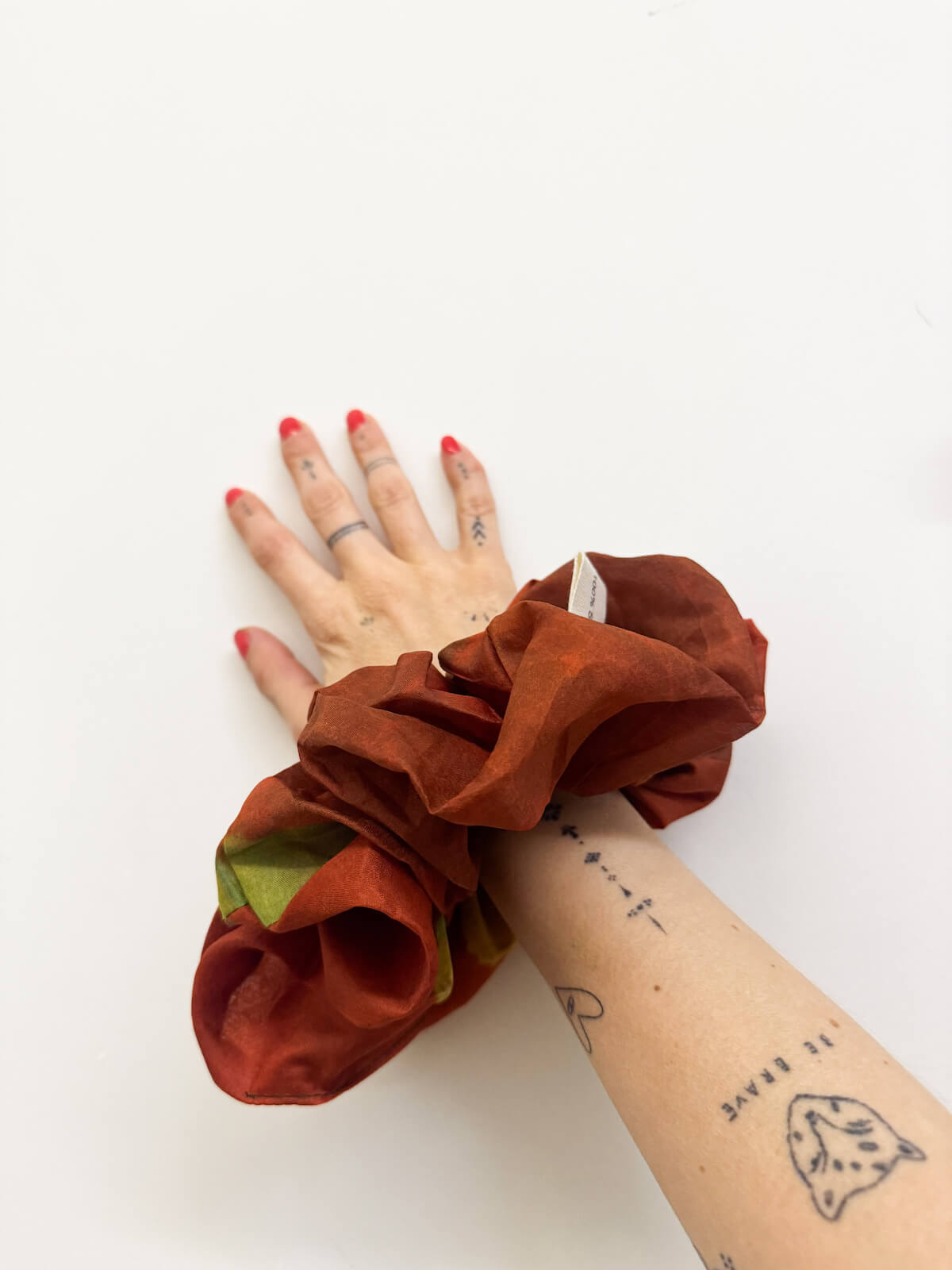 SCRUNCHIE SETA - TERRA